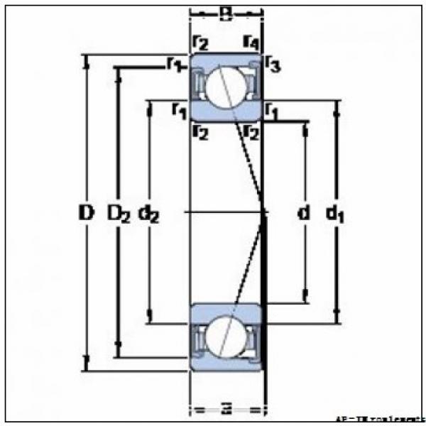 Axle end cap K85521-90011 Backing ring K85525-90010        Roulements AP pour applications industrielles #1 image