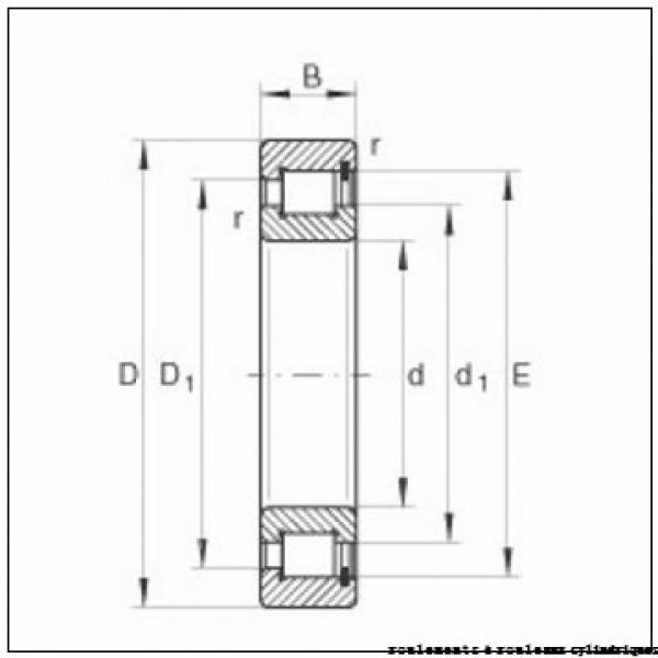 50 mm x 72 mm x 22 mm  IKO NAG 4910UU roulements à rouleaux cylindriques #1 image