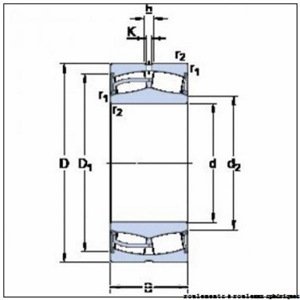 670 mm x 900 mm x 170 mm  Timken 239/670YMB roulements à rouleaux sphériques #2 image