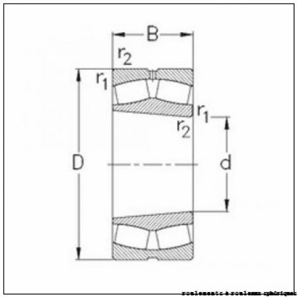 55 mm x 110 mm x 28 mm  ISB 22212 EKW33+H312 roulements à rouleaux sphériques #2 image